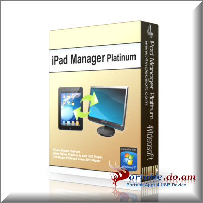 4Videosoft iPad Manager Platinum Portable